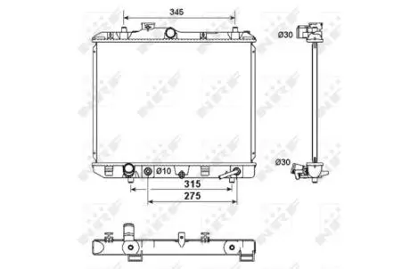 Інтеркулер NRF 53158