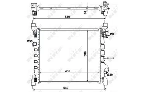 Інтеркулер NRF 53195