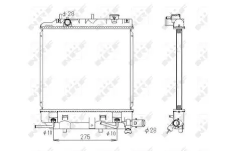 Интеркуллер NRF 53434