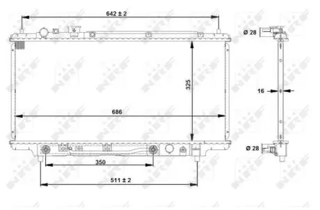 Интеркуллер NRF 53519