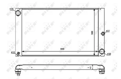 Интеркуллер NRF 53725