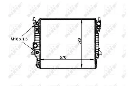 Интеркуллер NRF 53805