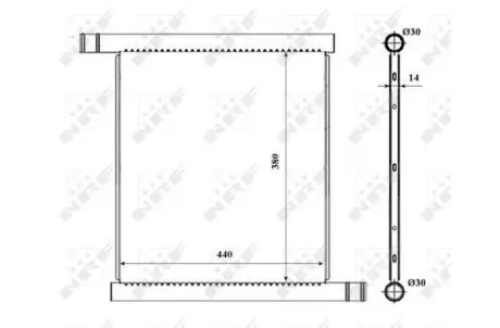 Інтеркулер NRF 53857