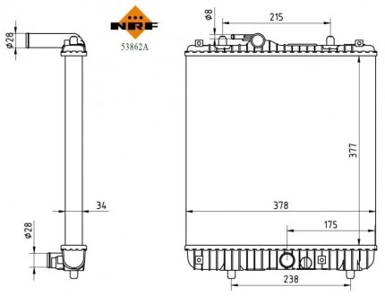 Інтеркулер NRF 53862A