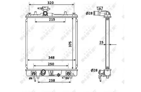 Интеркуллер NRF 53927