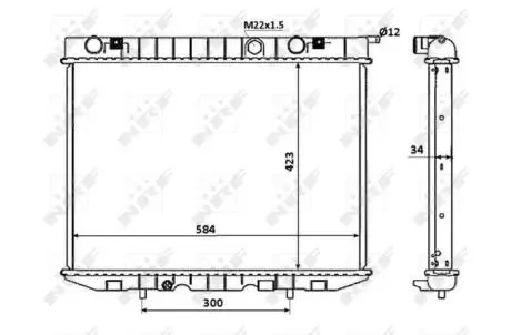 Інтеркулер NRF 53940