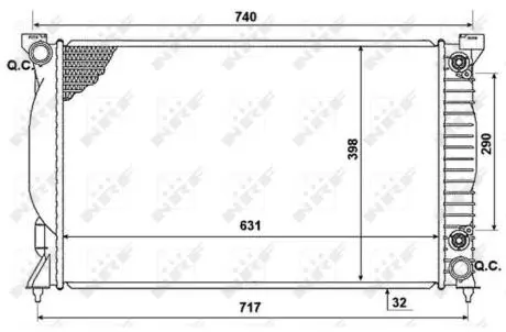 Інтеркулер NRF 53958