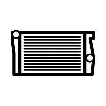 Радиатор охлаждения Citroen DS5/Peugeot 3008 2.0 HDi Hybrid4 11-16 NRF 550368