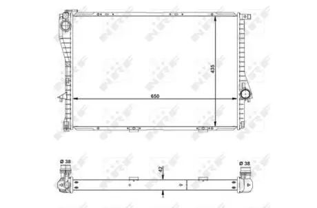 Інтеркулер NRF 55322