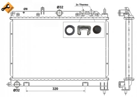 Інтеркулер NRF 55426