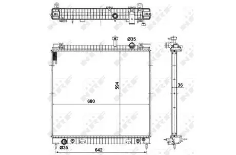 Інтеркулер NRF 56082