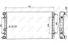 Радіатор двигуна vw new beetle 98- NRF 58143 (фото 2)