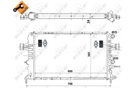Інтеркулер NRF 58355