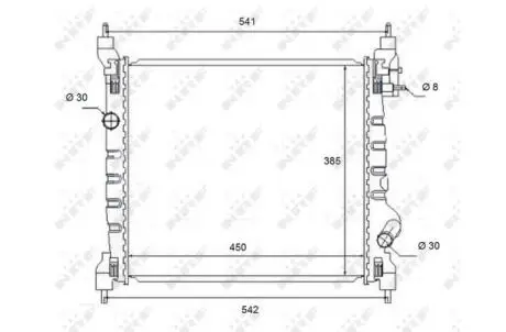 Інтеркулер NRF 58454