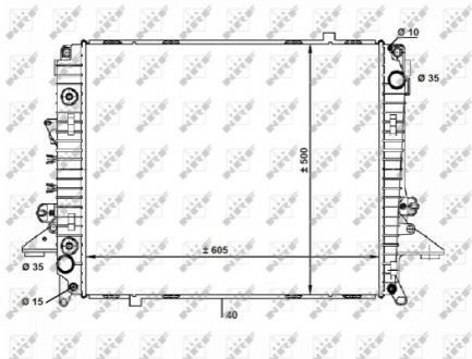 Интеркуллер NRF 58463