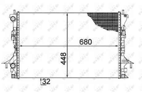 Интеркуллер NRF 58479