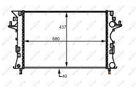 Интеркуллер NRF 58490