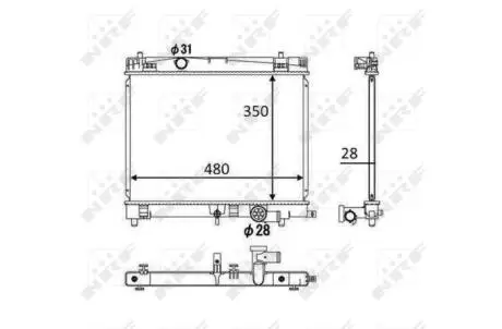 Інтеркулер NRF 58501