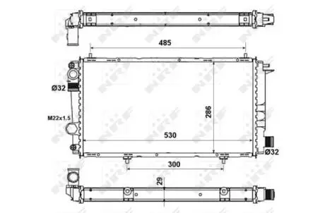 Інтеркулер NRF 58957