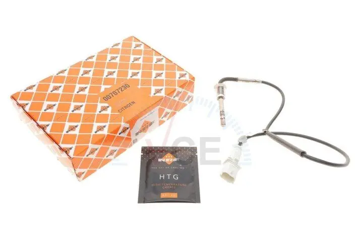 Датчик температуры вг (после сажевого фильтра) citroen jumper/peugeot boxer/fiat ducato 3.0 hdi 06- NRF 707230 (фото 1)