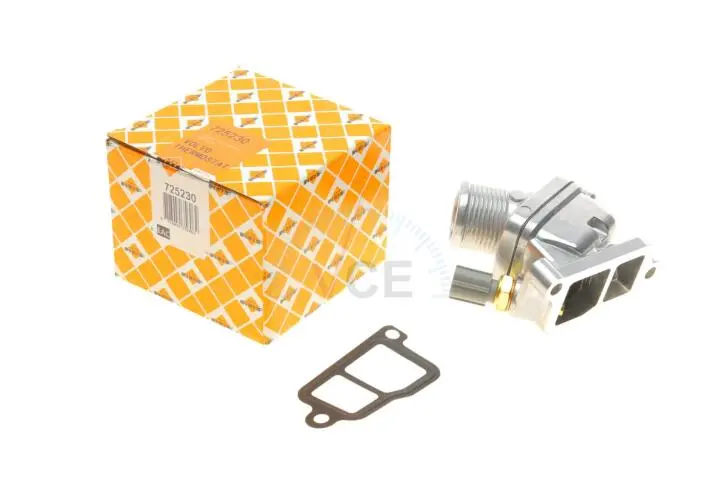 Термостат системи охолодження (90°C, в корпусі) VOLVO C30, C70 II, S40 II, S60 I, S80 I, S80 II, V50, V70 II, V70 III, XC60 I, XC70 I, XC70 II, XC90 I 2.4-2.4LPG 01.99-02.17 NRF 725230 (фото 1)