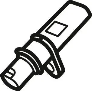 Датчик положення колінчастого валу OPEL ASTRA F, ASTRA F CLASSIC, ASTRA G, ASTRA G CLASSIC, ASTRA G-KOMBI, VECTRA B, ZAFIRA A 1.4-1.4LPG-1.6 09.91-07.09 NRF 755172