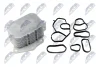 РАДІАТОР МАСЛЯНИЙ | CITROEN C4 1.6HDI 2004-,C5 1.6HDI 2004-,FORD FOCUS II 1.6TDCI 2004-,MONDEO IV 1.6TDCI 2011-,MAZDA 3 1.6D 2008-,PEUGEOT 307 1.6HDI 2004-,308 1.6HDI 2007- NTY CCL-CT-003 (фото 1)