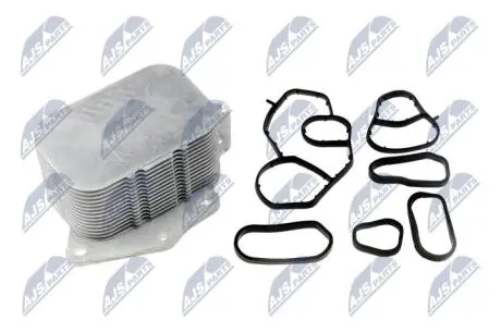 РАДІАТОР МАСЛЯНИЙ | CITROEN C4 1.6HDI 2004-,C5 1.6HDI 2004-,FORD FOCUS II 1.6TDCI 2004-,MONDEO IV 1.6TDCI 2011-,MAZDA 3 1.6D 2008-,PEUGEOT 307 1.6HDI 2004-,308 1.6HDI 2007- NTY CCL-CT-003