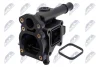 Корпус термостата ALFA ROMEO 159 CHEVROLET AVEO, CRUZE, ORLANDO, TRAX FIAT CROMA OPEL ASTRA J, ASTRA J GTC, INSIGNIA A, MOKKA/MOKKA X, ZAFIRA C 1.6-1.8LPG 06.05- NTY CTM-PL-030 (фото 2)