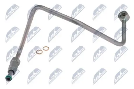 ШЛАНГ МАСЛЯНИЙ ЗВОРОТНІЙ ТУРБІНИ | RENAULT CLIO II 1.5DCI 2003-,GRAND SCENIC II 1.5DCI 2004-,MEGANE II 1.5DCI 2003-,SCENIC II 1.5DCI 2003- NTY ECD-RE-013