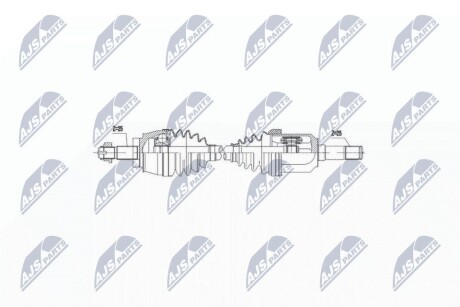 Піввісь NTY NPW-AR-006 (фото 1)