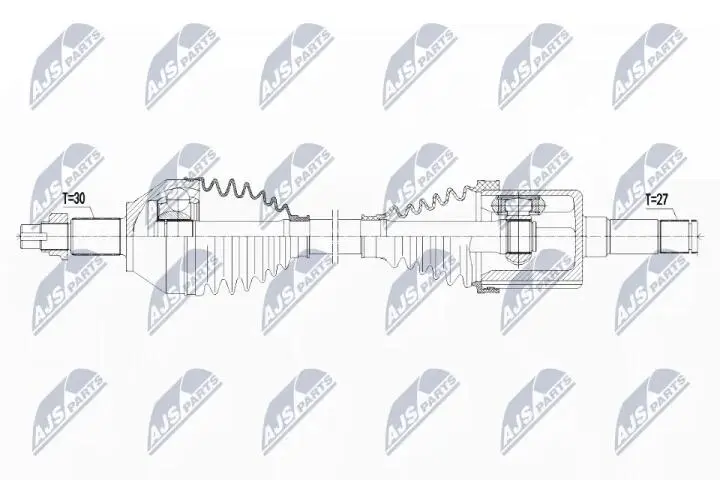 Полуось NTY NPW-AR-008 (фото 1)