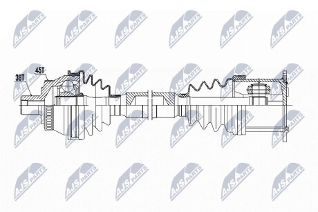 Полуось NTY NPW-AU-006