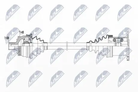 Полуось NTY NPW-AU-019