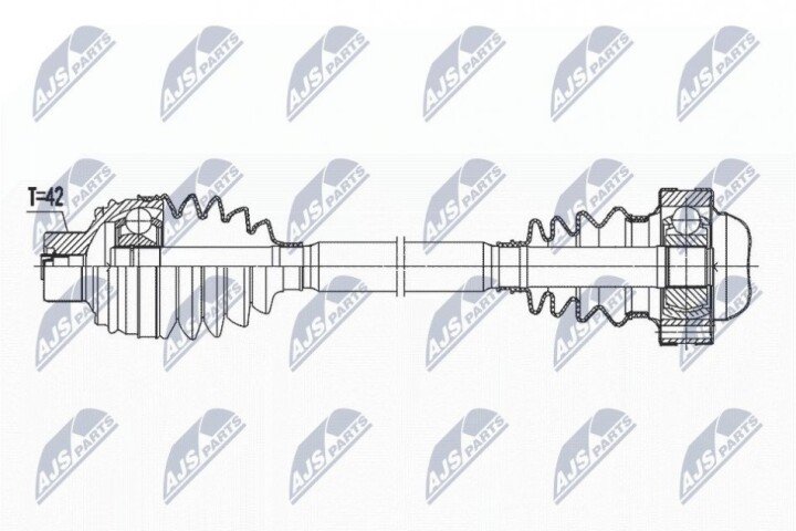 Полуось NTY NPW-AU-032 (фото 1)