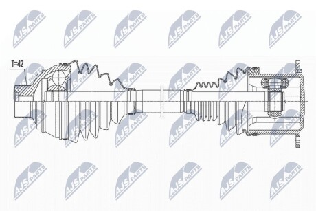 Полуось NTY NPW-AU-036