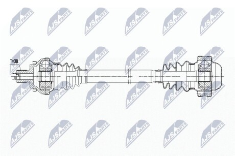 Полуось NTY NPW-AU-044