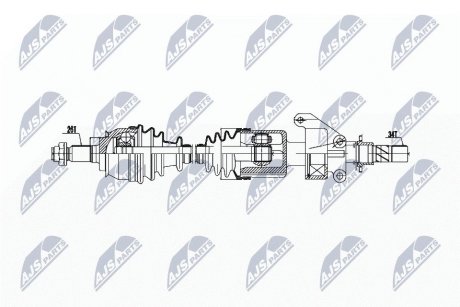 Полуось NTY NPW-BM-021