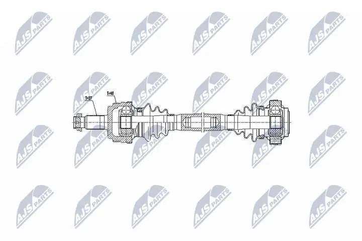 Полуось NTY NPW-BM-035 (фото 1)
