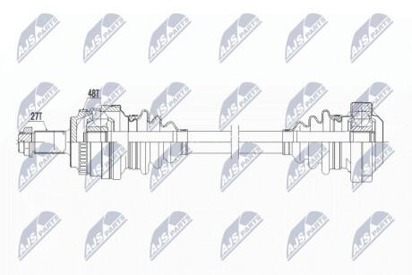 Піввісь NTY NPW-BM-044