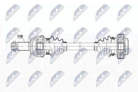 Піввісь NTY NPW-BM-071