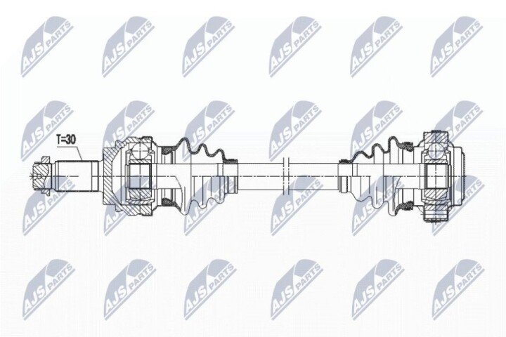 Піввісь NTY NPW-BM-073 (фото 1)