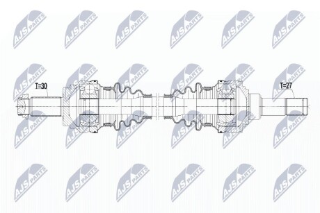 Полуось NTY NPW-BM-077