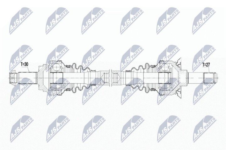 Піввісь NTY NPW-BM-085 (фото 1)