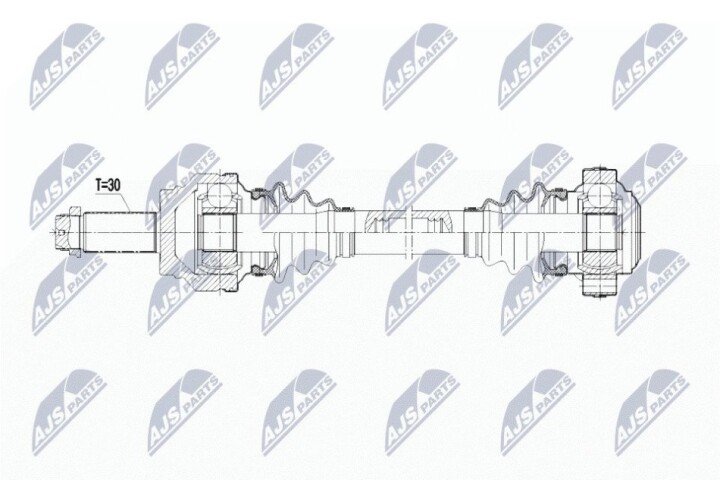 Піввісь NTY NPW-BM-089 (фото 1)