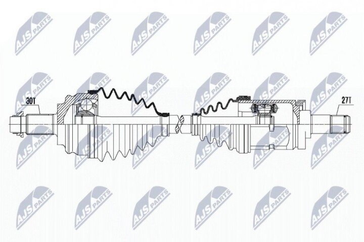 Піввісь NTY NPW-BM-115 (фото 1)