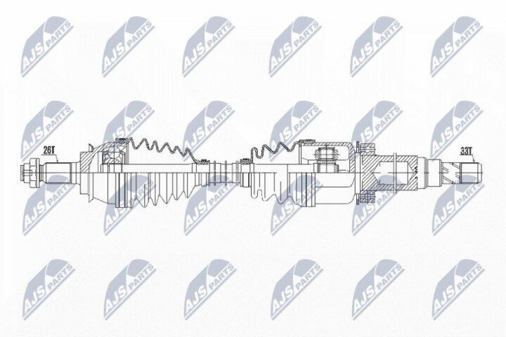 Піввісь NTY NPW-BM-131 (фото 1)