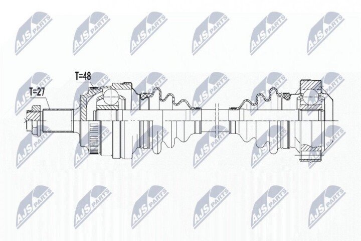 Піввісь NTY NPW-BM-147 (фото 1)