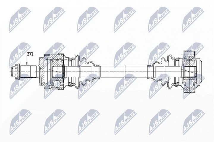 Піввісь NTY NPW-BM-148 (фото 1)