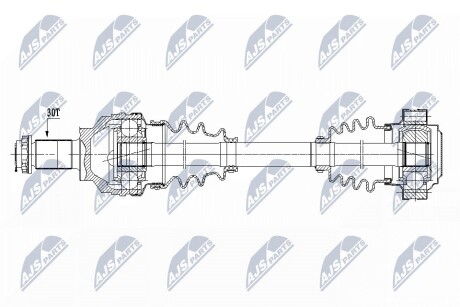 Піввісь NTY NPW-BM-150